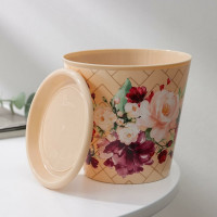 Горшок для цветов Доляна Гранди 0.8 л, бежевый 7306178