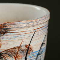 Цветочный горшок с поддоном Сималенд Камыш 8 л 6912618