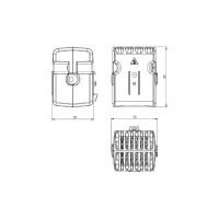 Нагреватель с вентилятором SILART 350 Вт 230 V AC SNV-635-000