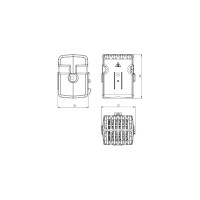 Нагреватель с вентилятором SILART 330 Вт 48 V DC SNV-633-440