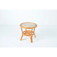 Комплект для отдыха Vinotti 2 кресла, стол 02/08 Коньяк