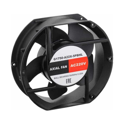 Осевой вентилятор SILART 172x150x51, 230 VAC, подшипник качения G1750-A22X-5PBHL