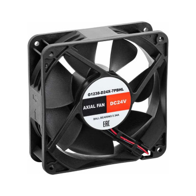 Осевой вентилятор SILART 120x120x38, 24 VDC, подшипник качения G1238-D24X-7PBHL