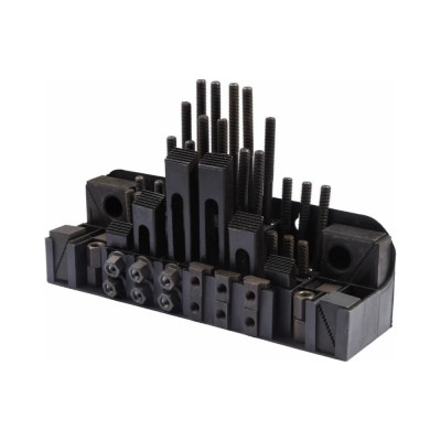 Набор клиновых ступенчатых прижимов (58 предметов; паз 15.7 мм; М14х2.0) ZITOM hc00004