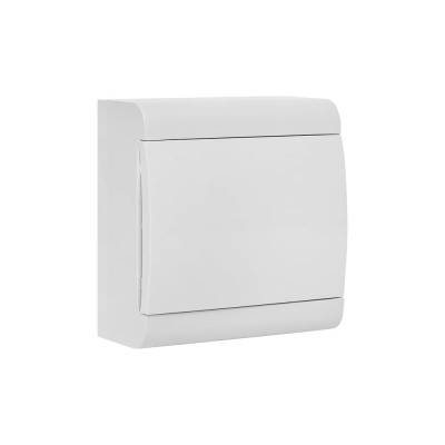 Распределительный щит EKF ЩРН-П-8 "SlimBox" белая дверца IP41 PROxima sb-n-8w
