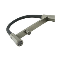 Смеситель для кухни OUTE из латуни, сатин/черный T61203BY