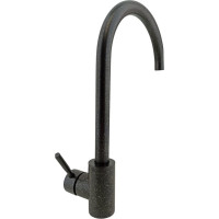 Смеситель для кухни OUTE из нержавеющей стали SUS 304, черный меланж T40313BK-303