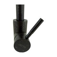 Смеситель для кухни OUTE из нержавеющей стали SUS 304, черный меланж T40313BK-303