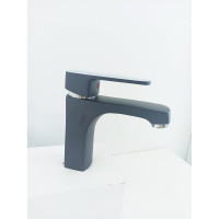 Смеситель для раковины Rainsberg черный матовый, однорычажное управление R0201F-1