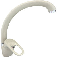 Смеситель для кухни Rainsberg с боковой ручкой, бежевый, силумин R3113KF-3