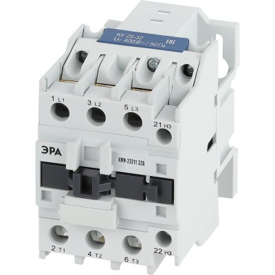 Контактор ЭРА PRO KKM21-032-400-01-E КМИ-23211 32А 400В/АС3 1НЗ, Б0050442