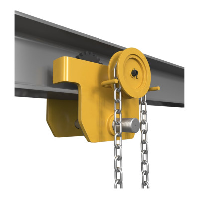 Тележка с цепью для талей TEHNOLIFT тип ATG, 2 т, 3 м 4687202157464