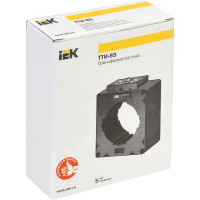 Трансформатор тока IEK ТТИ-85 750/5А, 15ВА, 0,5S ITT50-3-15-750