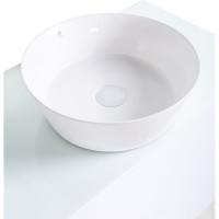Подвесная тумба с раковиной ORANGE Otto Ot-75TuGLASS+B08-360W