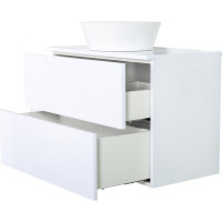 Подвесная тумба с раковиной ORANGE Otto Ot-75TuMDF+B08-360W