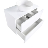 Подвесная тумба с раковиной ORANGE Otto Ot-75TuMDF+B08-360W