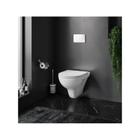 Инсталляция с клавишей, с подвесным унитазом AM.PM Pro L белый Gem FlashClean IS49001.901700