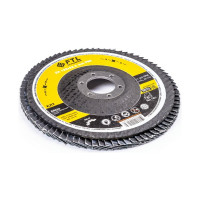 Круг лепестковый по нержавеющей стали Ergo 27 (125x22.2 мм; P80) FTL 8675