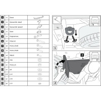 Фаркоп торцевой Toyota LC Prado 150 рестайлинг Black Onyx 2020- BERG F.5714.005