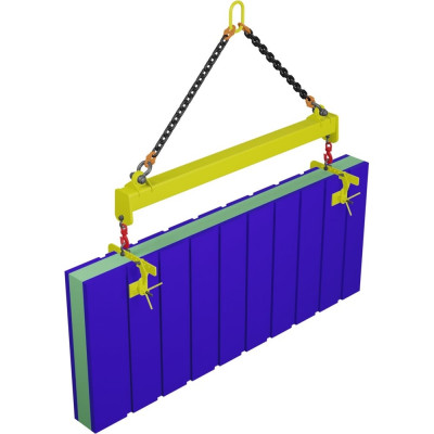 Комплект приспособлений для мягких панелей САМСОН КГП 01 0,5т L=2м с ЗСТу-0,25-50-250 080100042252