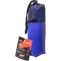 Дождевик-плащ на кнопках MasterProf, утяжка на капюшоне в мешочке, синий, PEVA ДС.071532