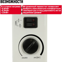 Конвектор Энергомаш КО-1500С