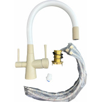 Смеситель для кухни OUTE однорычажный, с отдельным выходом под фильтр T60003BK-302-0