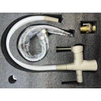 Смеситель для кухни OUTE однорычажный, с отдельным выходом под фильтр T60003BK-302-0