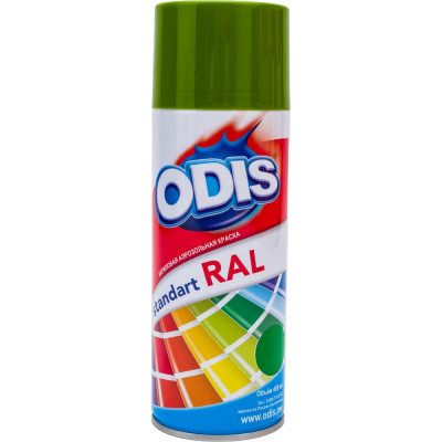 Краска-спрей ODIS standart RAL лиственно-зеленый 6002ral