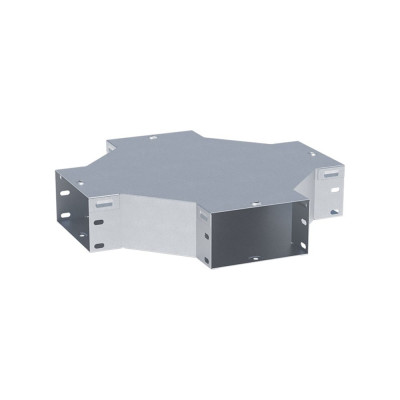 Крестовой ответвитель EKF 80х400-1,0мм 2 шт x8040008-1