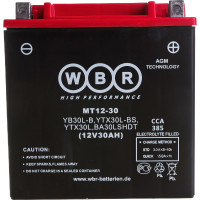 Мото аккумулятор WBR MT12-30 MF УТ-00002767