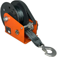 Ручная барабанная лебедка с тормозом Magnus Profi LRT-800 800 кг, лента 10 м SZ059380