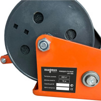 Ручная барабанная лебедка с тормозом Magnus Profi LRT-800 800 кг, лента 10 м SZ059380