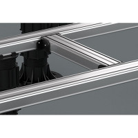 Поперечный соединитель алюминиевой лаги HILST Prof 60x40 мм, 10 шт. SEL6040T