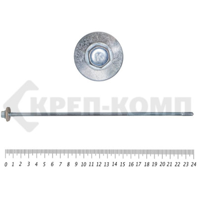 Саморез для сендвич-панелей КРЕП-КОМП 6,3/5,5x240, 50 шт. сспк240мф