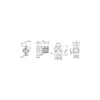 Циркуляционный насос Grundfos UPS 40-180 F 96401979