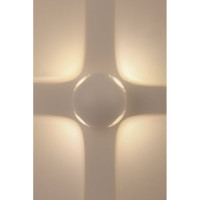 Светильник ЭРА WL10 WH декоративная подсветка светодиодная 4*1Вт IP 54 белый Б0034608