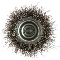 Щетка чашечная (15 шт; 50 мм; хвостовик HEX1/4; нержавеющая гофрированная проволока 0.3 мм) для дрелей Профоснастка 20902001