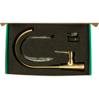 Смеситель для кухни Paulmark Holstein, бронза, Ho212065-BR