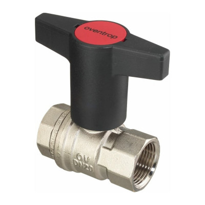Шаровой кран Oventrop Optibal, полнопроходной, DN-25, 1", ВВ, PN 1077108