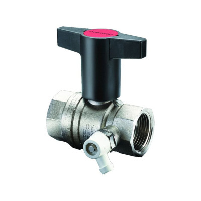Шаровой кран Oventrop Optibal, полнопроходной, DN-15, 1/2", ВВ, PN 1077804