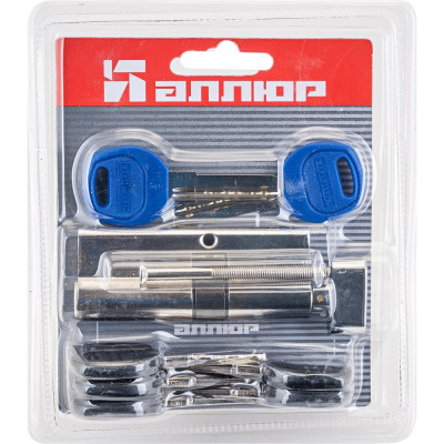 Цилиндровый механизм Аллюр DL-02 90 30Вх10х50 СР перекодируемый 7126