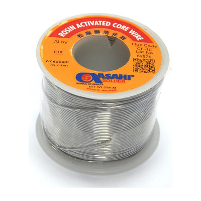 Припой (0.4 мм, 0.2 кг, Sn60/Pb40, CF10 флюс RA) ASAHI 00-00001883