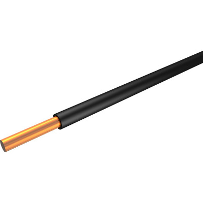 Провод iTOK ПуВнг(А)-LS 1x4 ГОСТ черный (100 метров) i-KPP-PUVNG-LS-140-100-BLACK
