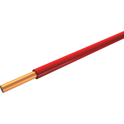 Провод iTOK ПуВнг(А)-LS 1x2,5 ГОСТ красный (100 метров) i-KPP-PUVNG-LS-125-100-RED
