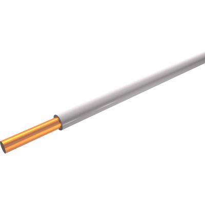 Провод iTOK ПуВнг(А)-LS 1x1,0 ГОСТ белый (100 метров) i-KPP-PUVNG-LS-110-100-WHITE