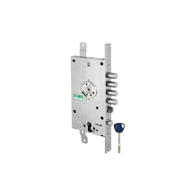 Врезной двухсистемный замок MOTTURA 3D KEY 3D.787-D (правый), ключ 40 мм 40235