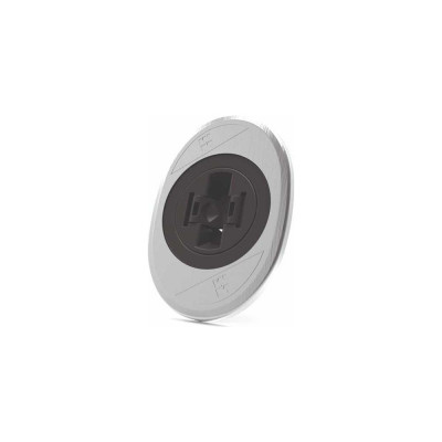 Накладка на замок MOTTURA 3D KEY, внутренняя 95.503B0 /глубина 10 (матовый хром), 1 шт 40249