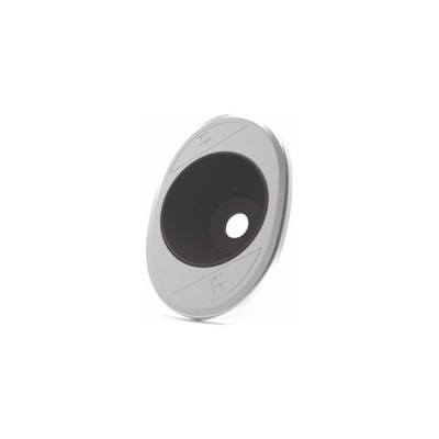 Накладка на замок MOTTURA 3D KEY, наружная 95.504A0 /глубина 20 (матовый хром), 1 шт 40253