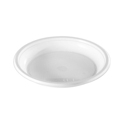 Одноразовые десертные тарелки OfficeClean 100 шт., белые, 16.5 см 246539/П232825